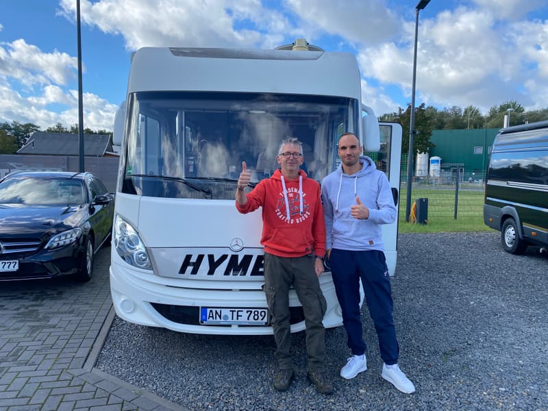 Hymer B580 – Übergabe September 2024